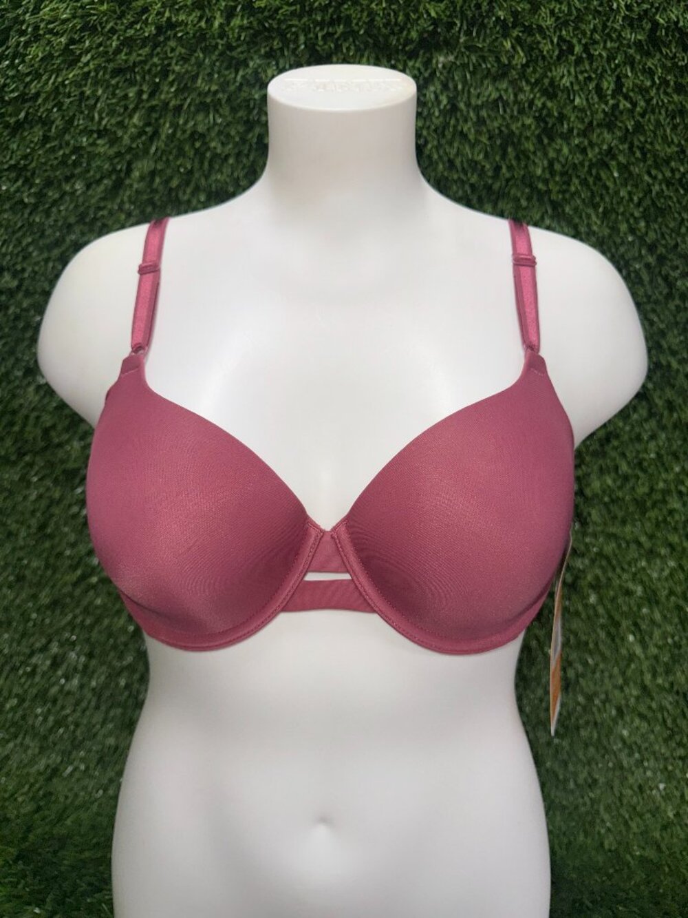 WARNERS NO SIDE EFFECTS FULL COVERAGE UNDERWIRE BRA SZ 34C